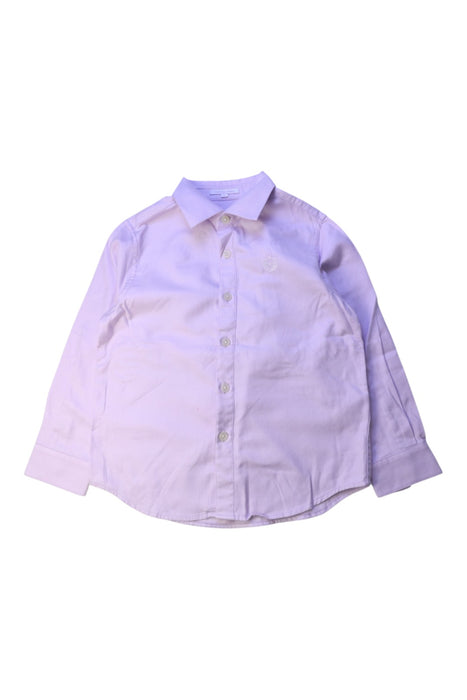 A White Long Sleeve Shirts from Nicholas & Bears in size 6T for boy. (Front View)