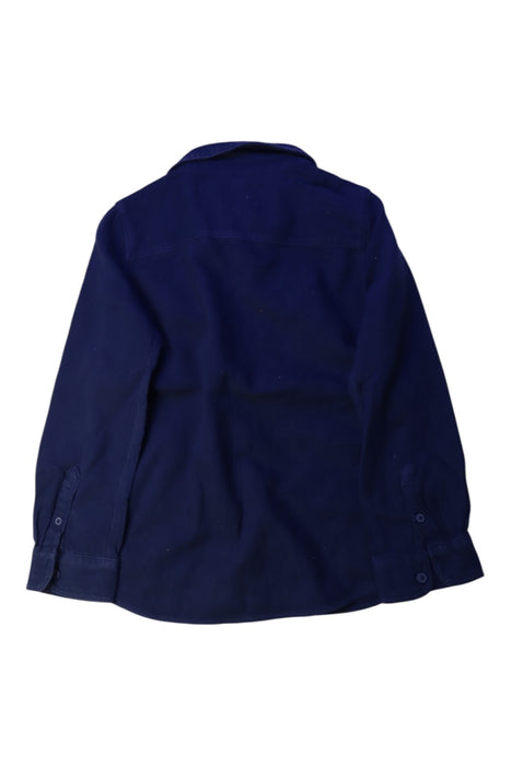 A Navy Long Sleeve Shirts from Anko in size 6T for boy. (Back View)