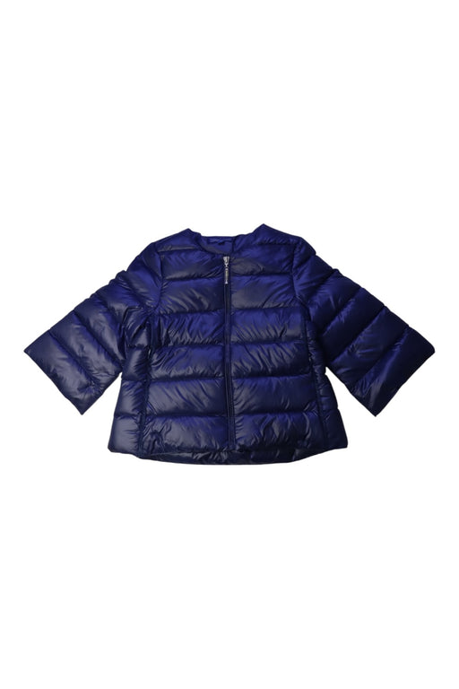 A Blue Puffer/Quilted Coats & Outerwear from Nicholas & Bears in size 4T for girl. (Front View)