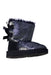 A Navy Winter Boots from UGG in size 18-24M for girl. (Front View)