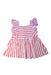 A Red Sleeveless Dresses from Janie & Jack in size 10Y for girl. (Front View)