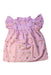 A Pink Short Sleeve Dresses from Janie & Jack in size 8Y for girl. (Front View)