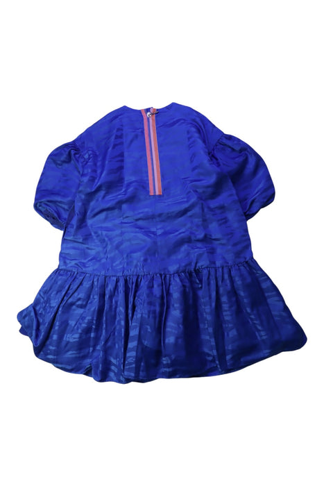 A Blue Long Sleeve Dresses from Kenzo in size 8Y for girl. (Back View)