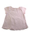 A Pink Short Sleeve Tops from Momonittu in size 3-6M for girl. (Back View)