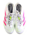A Pink Cleats/Soccer Shoes from Adidas in size 12Y for neutral. (Back View)