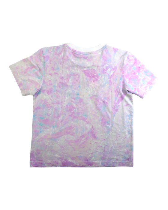 A Pink Short Sleeve T Shirts from Adidas in size 5T for girl. (Back View)