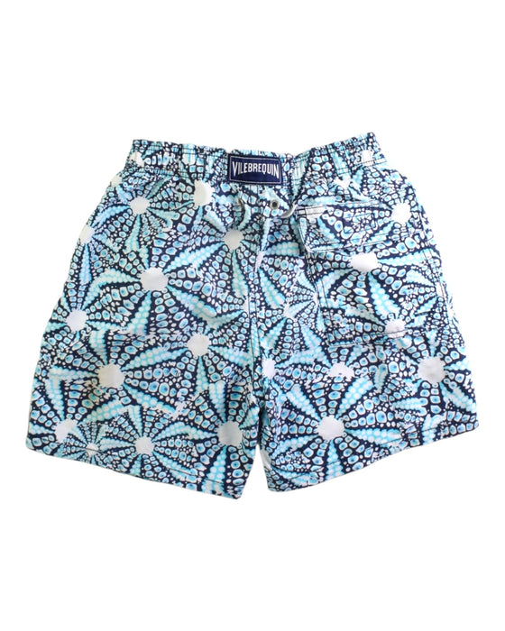 A Blue Swim Shorts from Vilebrequin in size 10Y for boy. (Back View)