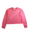 A Pink Crewneck Sweatshirts from Adidas in size 5T for girl. (Front View)