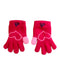 A Pink Gloves & Mittens from Adidas in size 5T for girl. (Front View)