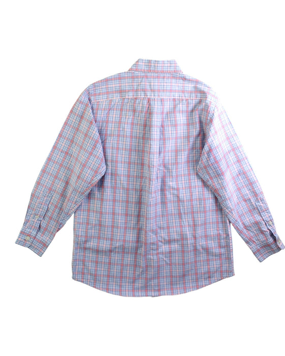 A Pink Long Sleeve Shirts from Vineyard Vines in size 7Y for boy. (Back View)