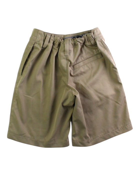 A Beige Shorts from Under Armour in size 7Y for boy. (Back View)