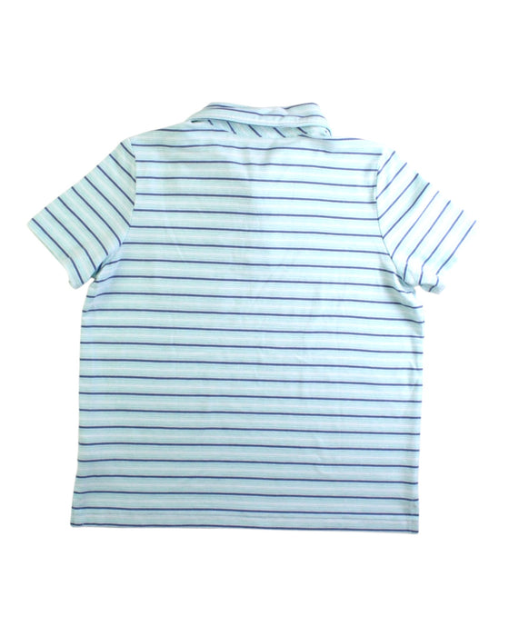 A Blue Short Sleeve Polos from Vineyard Vines in size 7Y for boy. (Back View)