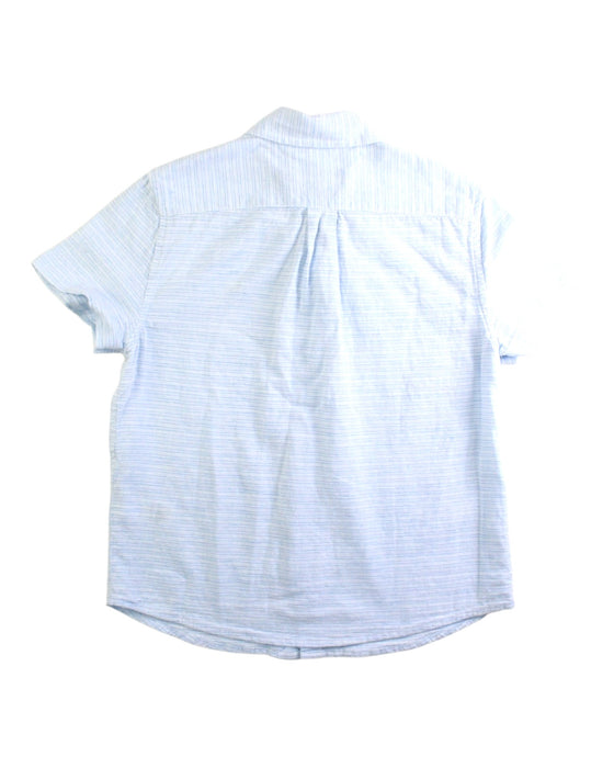 A Blue Short Sleeve Shirts from Vineyard Vines in size 7Y for boy. (Back View)