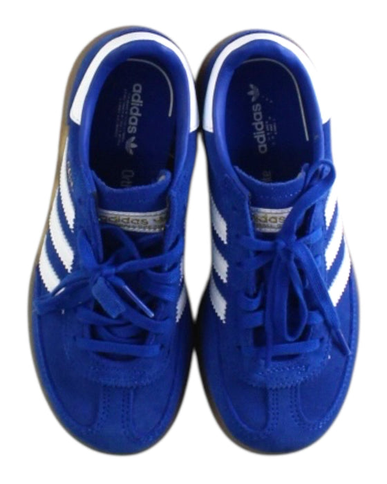 A Blue Sneakers from Adidas in size 6T for neutral. (Back View)