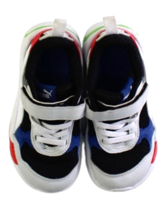 A Multicolour Sneakers from Puma in size 3T for boy. (Back View)