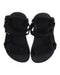 A Black Sandals from Teva in size 3T for neutral. (Back View)