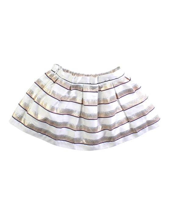 A White Short Skirts from Seed in size 2T for girl. (Front View)