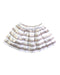A White Short Skirts from Seed in size 2T for girl. (Front View)