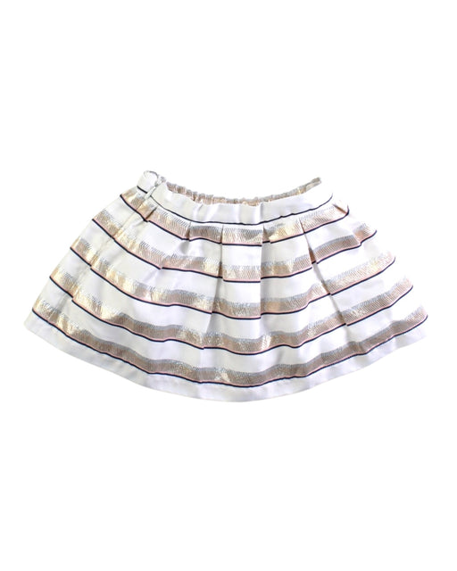 A White Short Skirts from Seed in size 2T for girl. (Front View)