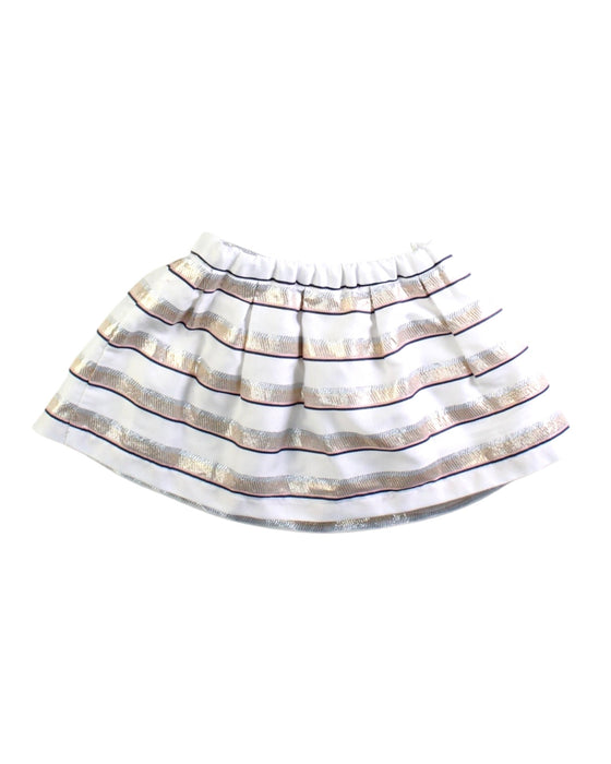 A White Short Skirts from Seed in size 2T for girl. (Back View)
