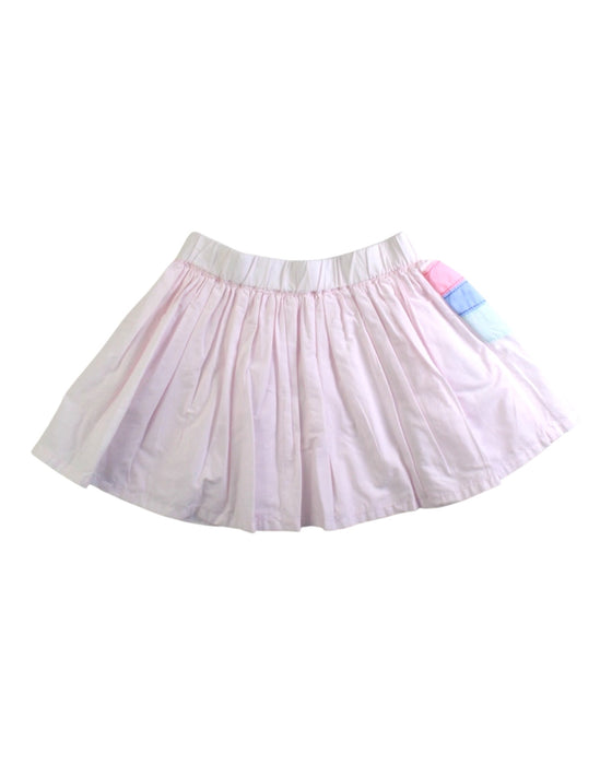 A Pink Short Skirts from Seed in size 3T for girl. (Back View)
