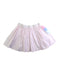 A Pink Short Skirts from Seed in size 3T for girl. (Back View)