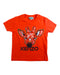 A Red Short Sleeve T Shirts from Kenzo in size 4T for girl. (Front View)