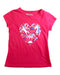 A Pink Short Sleeve T Shirts from Mountain Warehouse in size 3T for girl. (Front View)