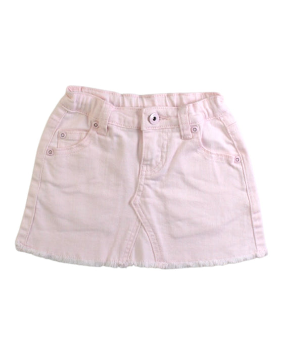 A Pink Short Skirts from Seed in size 2T for girl. (Front View)