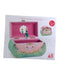 A Pink Musical Toys & Rattles from Djeco in size 4T for girl. (Front View)