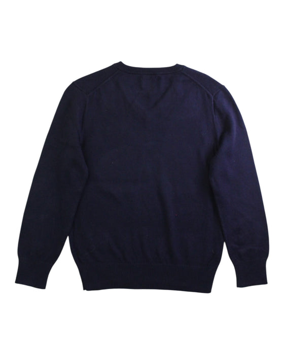 A Navy Knit Sweaters from Polo Ralph Lauren in size 6T for boy. (Back View)