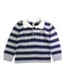 A Blue Long Sleeve Polos from Janie & Jack in size 4T for boy. (Front View)