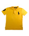 A Yellow Short Sleeve Polos from Polo Ralph Lauren in size 6T for boy. (Front View)