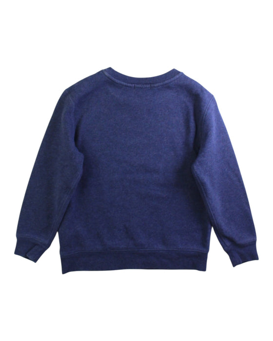 A Navy Crewneck Sweatshirts from Polo Ralph Lauren in size 6T for boy. (Back View)