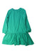 A Green Long Sleeve Dresses from Seed in size 8Y for girl. (Back View)