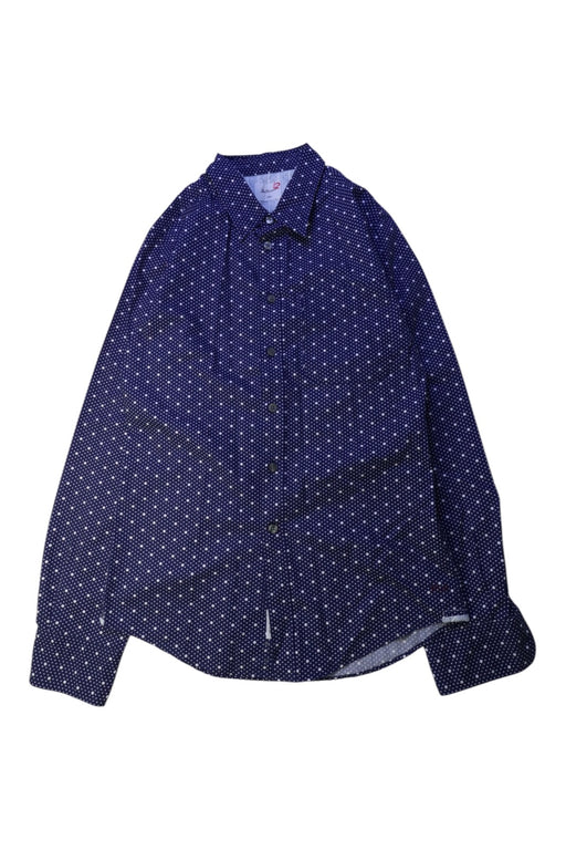 A Blue Long Sleeve Shirts from Bellerose in size 12Y for boy. (Front View)