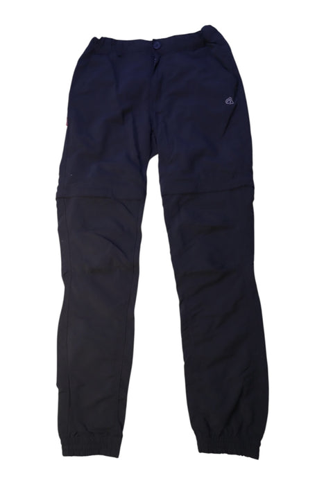 A Navy Casual Pants from Craghoppers in size 11Y for boy. (Front View)