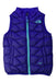 A Purple Outerwear Vests from The North Face in size 6T for neutral. (Front View)
