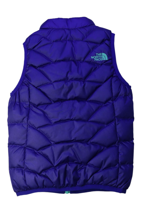 A Purple Outerwear Vests from The North Face in size 6T for neutral. (Back View)