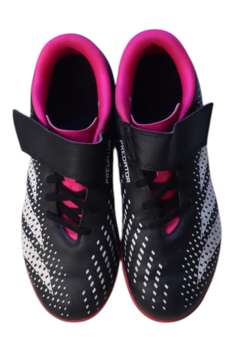 A Navy Cleats/Soccer Shoes from Adidas in size 12Y for neutral. (Back View)