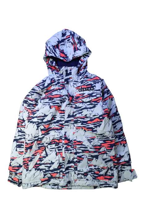 A Multicolour Ski Jackets from Burton in size 10Y for boy. (Front View)