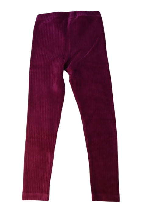A Burgundy Leggings from Sergent Major in size 4T for girl. (Back View)