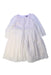 A White Long Sleeve Dresses from Sergent Major in size 5T for girl. (Front View)