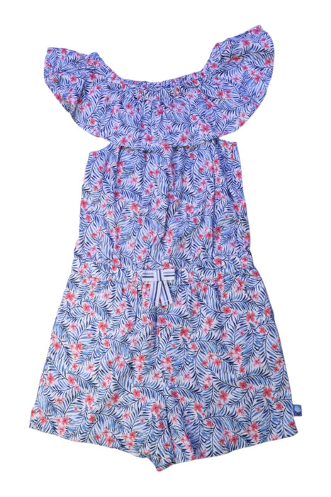 A Blue Sleeveless Rompers from Sergent Major in size 6T for girl. (Front View)