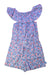 A Blue Sleeveless Rompers from Sergent Major in size 6T for girl. (Front View)