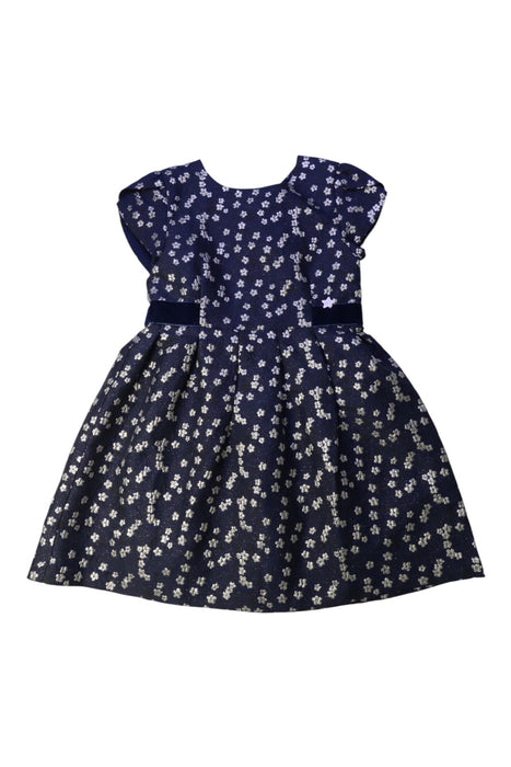 A Navy Short Sleeve Dresses from Sergent Major in size 5T for girl. (Front View)