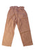 A Brown Casual Pants from Petit Bateau in size 5T for girl. (Back View)