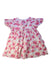 A Pink Short Sleeve Dresses from Louise Misha in size 4T for girl. (Front View)