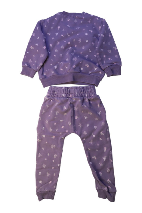 A Purple Pants Sets from Jamie Kay in size 6-12M for girl. (Back View)