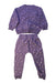 A Purple Pants Sets from Jamie Kay in size 6-12M for girl. (Back View)